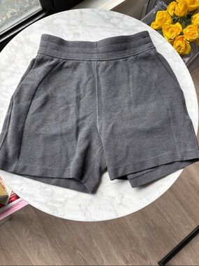 lululemon athletica Women’s Waffle Knit Shorts in Charcoal Gray - XS